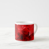 Red Abstract Geometric Design-51083 Espressotasse (Vorderseite Rechts)