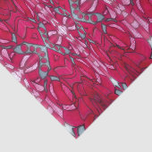 Red abstract seidenpapier (Ausschnitt)