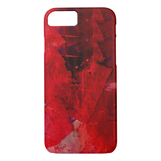 Red Abstrakt iPhone 7 Fall Case-Mate iPhone Hülle (Rückseite)