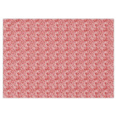Red Abstrakt Snowflake Pattern#10 ID1009 Tischdecke (Vorderseite (Horizontal))