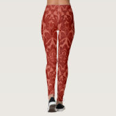 Red Acanthus Leggings (Rückseite)