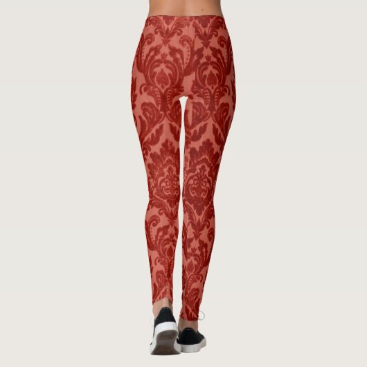 Red Acanthus Leggings (Rückseite)