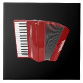 Red Accordion Fliese (Vorderseite)