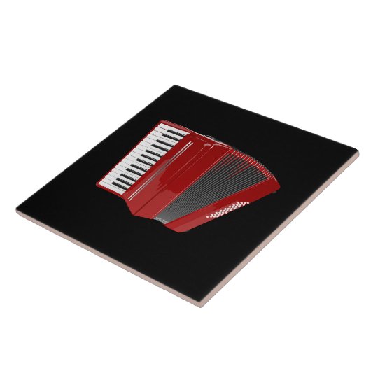 Red Accordion Fliese (Seite)