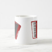 Red Accordion Kaffeetasse (Mittel)