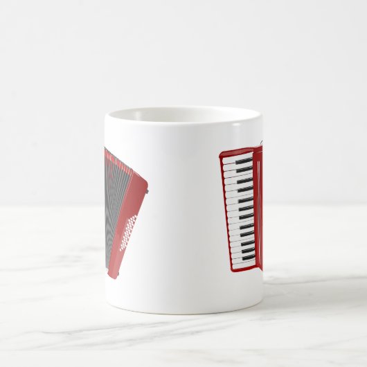 Red Accordion Kaffeetasse (Mittel)