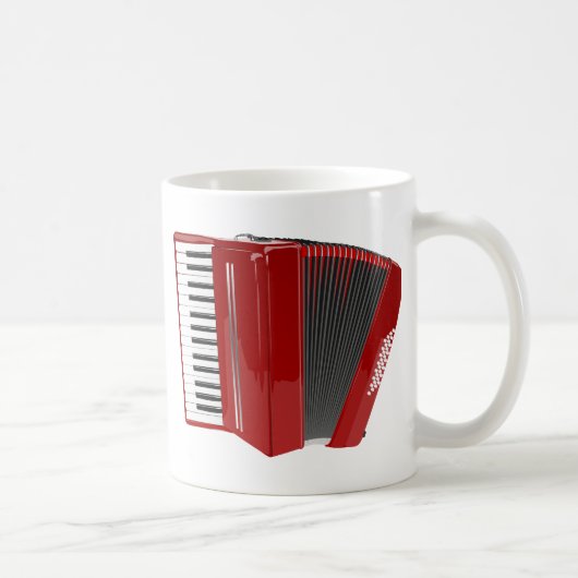 Red Accordion Kaffeetasse (Rechts)