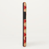 Red Add Your Name Hamster Case-Mate iPhone Hülle (Hinten/Rechts)