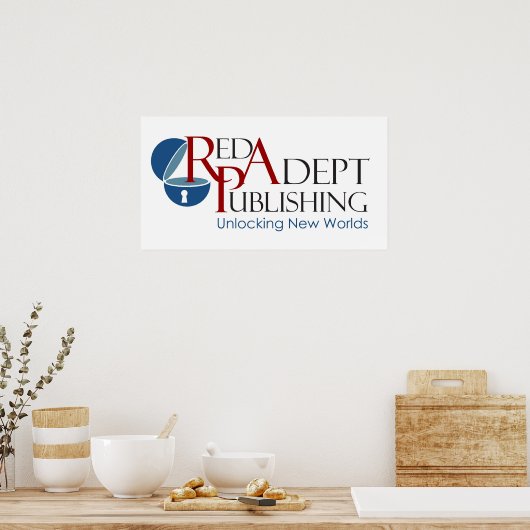 Red Adept Publishing Poster (Küche)