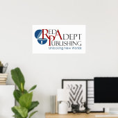 Red Adept Publishing Poster (Heimbüro)