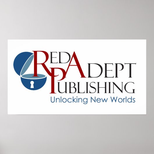 Red Adept Publishing Poster (Vorne)