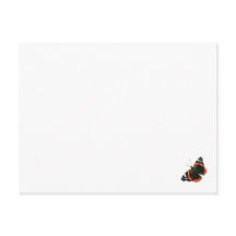 Red Admiral Butterfly Card