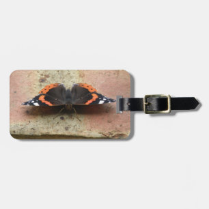 Red Admiral Butterfly Custom Gepäckanhänger