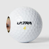 Red Admiral Butterfly Golf Ball (Logo)