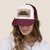 Red Admiral Butterfly Hat Truckerkappe (Beispiel)