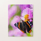 Red Admiral Butterfly Jigsaw Puzzle (Vertikal)