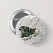 Red Admiral Butterfly on Beach Coordinated Items Button (Vorne & Hinten)