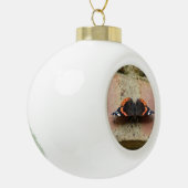 Red Admiral Butterfly Ornament (Links)