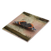 Red Admiral Butterfly Tile Fliese (Seite)