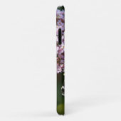 Red Admiral Butterfly und Buddleia iPhone Case (Hinten/Rechts)