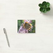 Red Admiral Butterfly und Buddleia Post notiert Post-it Klebezettel (Büro)