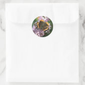Red Admiral Butterfly und Buddleia Stickers (Tasche)