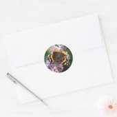 Red Admiral Butterfly und Buddleia Stickers (Umschlag)