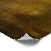 Red African Daisy Poster (Ecke)