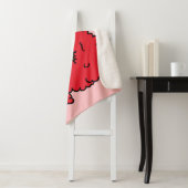 Red Afro Unicorn Sherpadecke (Beispiel)