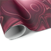 Red Agate Weihnachtsschmuck Wrapping Paper Geschenkpapier (Rolleneckpunkt)