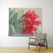 Red Agave Blume Wandteppich (Beispiel (Horizontal))