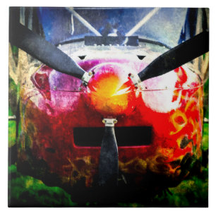 Red Aircraft - klein, aber scharf Fliese