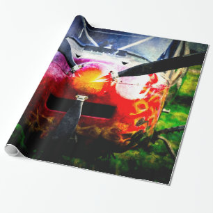 Red Aircraft - klein, aber scharf Geschenkpapier