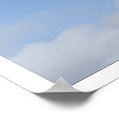 Red Airplane darstellend eine aerobatische Snap Ro Poster (Ecke)