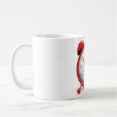 Red Alarm Clock-Tasse Kaffeetasse (Links)