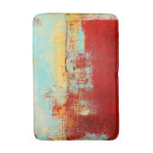 Red Alaskan Abstrakt Badematte (Vorderseite Vertikal)