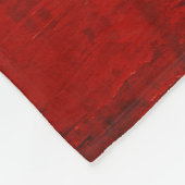 Red Alaskan Abstrakt Fleecedecke (Ecke)