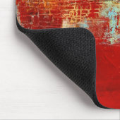 Red Alaskan Abstrakt Mousepad (Ecke)