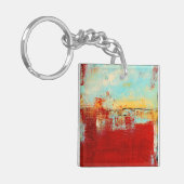 Red Alaskan Abstrakt Schlüsselanhänger (Vorderseite links)