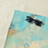 Red Alaskan Abstrakt Strandtuch (Beispiel)