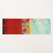 Red Alaskan Abstrakt Yogamatte (Vorderseite (Horizontal))