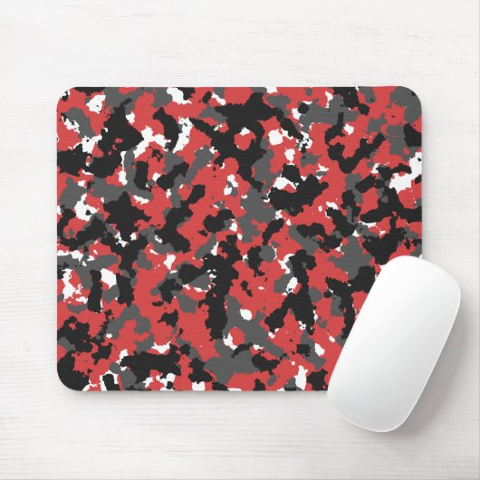 Red Alert-Camouflage Mousepad (Mit Mouse)