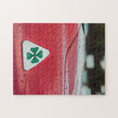 Red Alfa Romeo Quadrifoglio Puzzle (Horizontal)