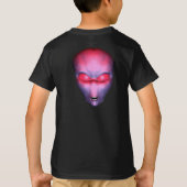 Red Alien Face T-Shirt (Rückseite)
