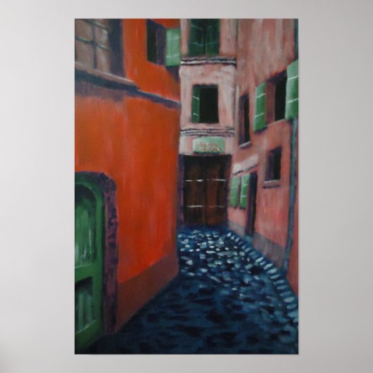 Red Alley Poster (Vorne)