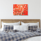 Red Almond Blossoms Vincent Van Gogh Leinwanddruck (Insitu (Schlafzimmer))
