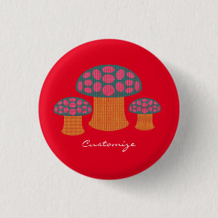 Red Amanita Mushrooms Thunder_Cove Button