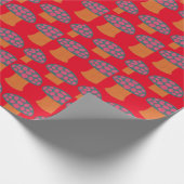Red Amanita Mushrooms Thunder_Cove Geschenkpapier (Ecke)
