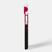 Red Amaryllis und Winter Sunrise Case-Mate iPhone Hülle (Rückseite / Links)