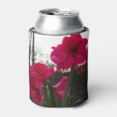 Red Amaryllis und Winter Sunrise Dosenkühler (Kanne Vorderseite)